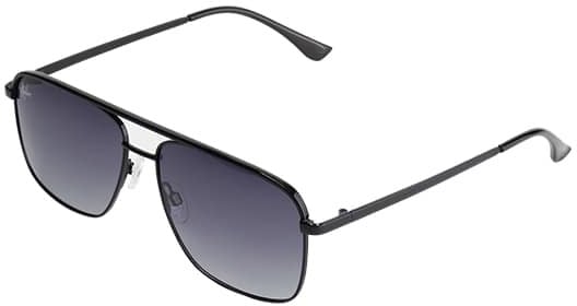 Malelions Signature Square Sunglasses Zwart