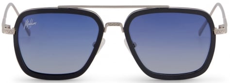 Malelions Malelions Abstract Sunglasses Zilver