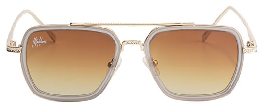 Malelions Malelions Abstract Sunglasses Grijs
