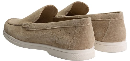 Malelions Malelions Men Low Top Signature Loafers Taupe