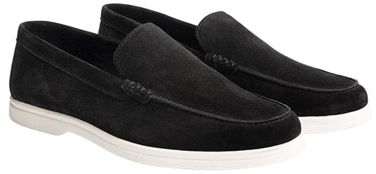 Malelions Malelions Men Low Top Signature Loafers Zwart