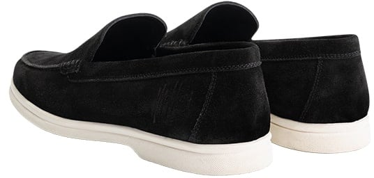 Malelions Malelions Men Low Top Signature Loafers Zwart