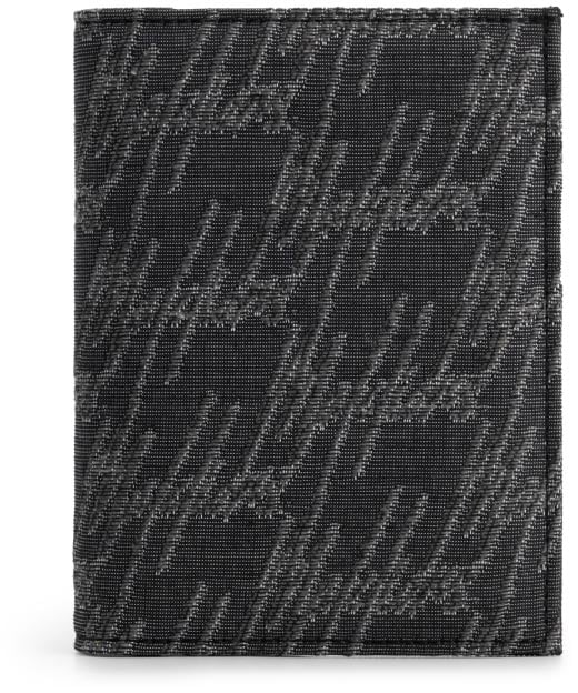 Malelions Malelions Monogram Passport Cover Zwart