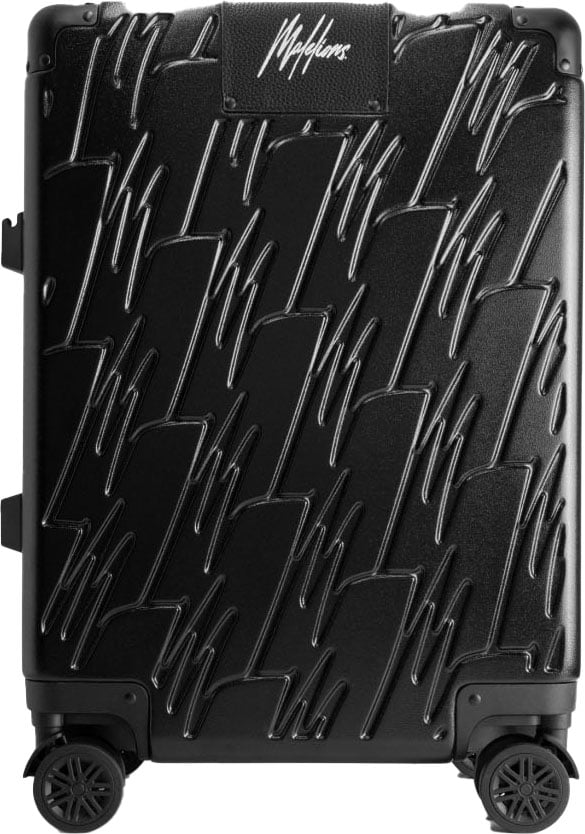Malelions Malelions Monogram Cabin Suitcase Zwart