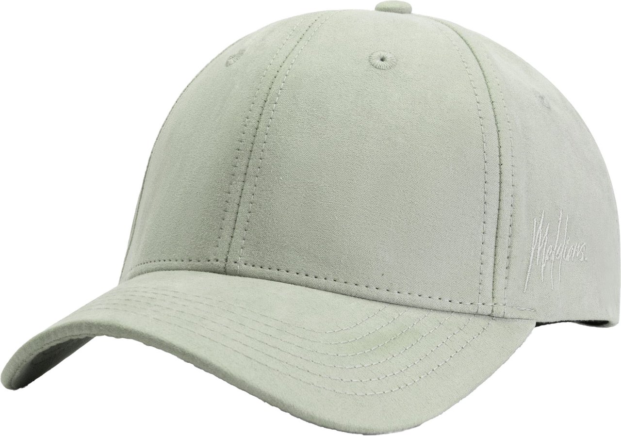 Malelions Malelions Men Suede Signature Cap Blauw