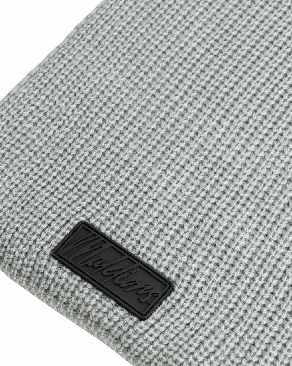 Malelions Malelions Men Ribbed Logo Scarf Groen