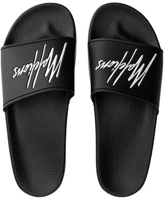 Malelions Malelions Men Signature Slides Zwart