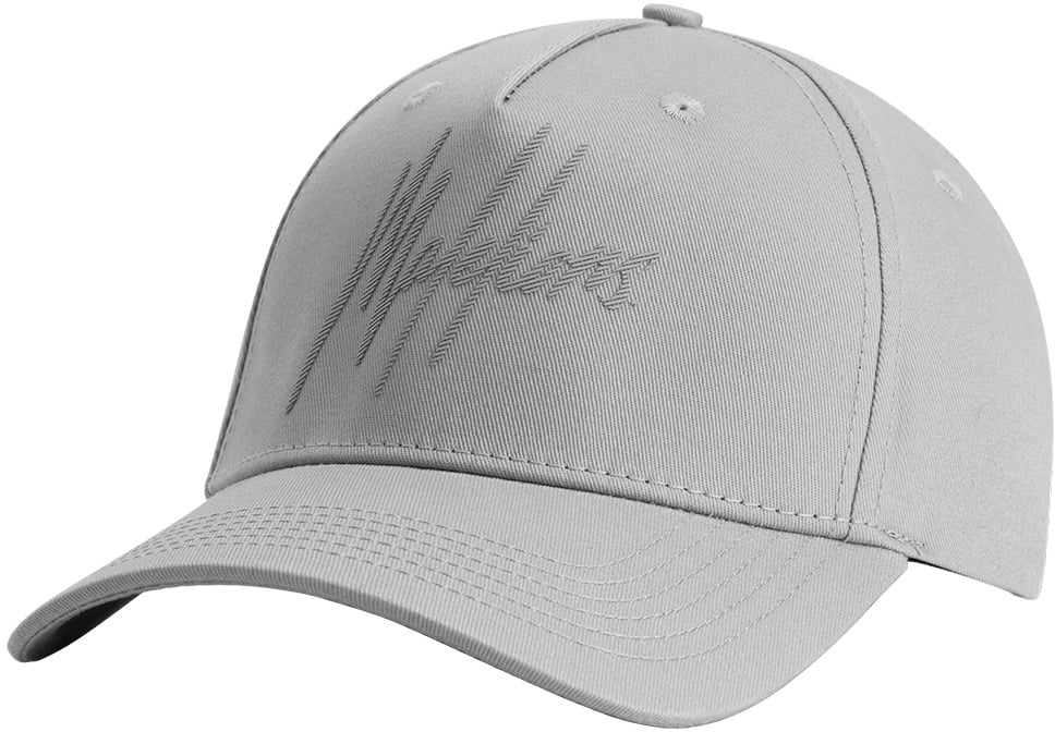 Malelions Malelions Men Striped Signature Cap Grijs
