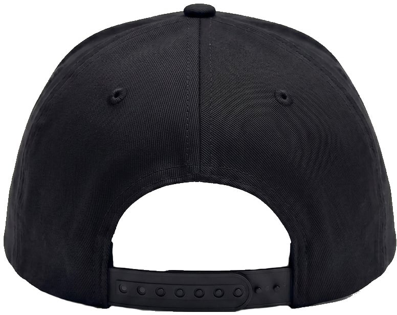 Malelions Men Striped Signature Cap Zwart