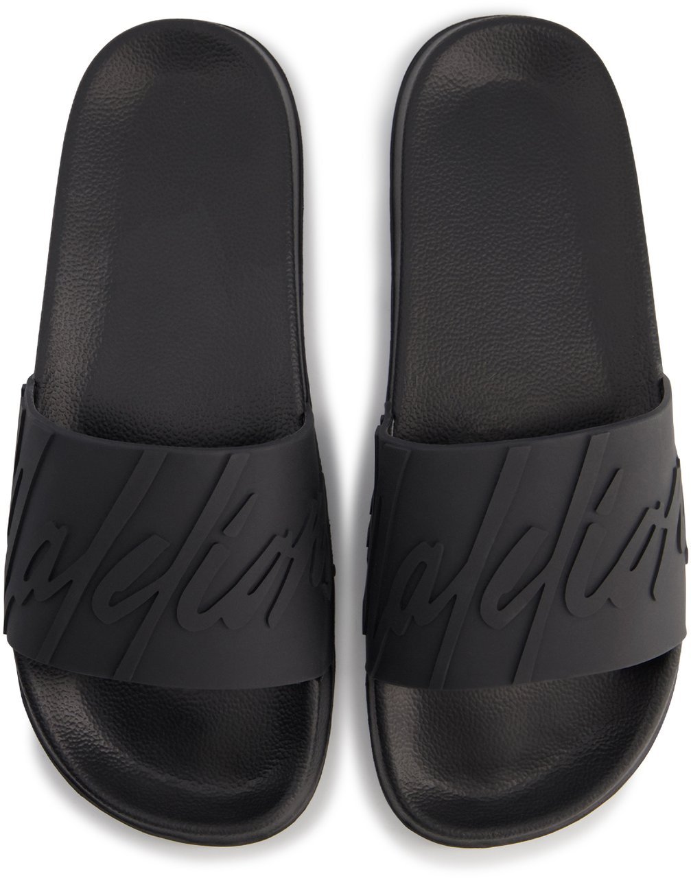 Malelions Men Signature Slides Zwart