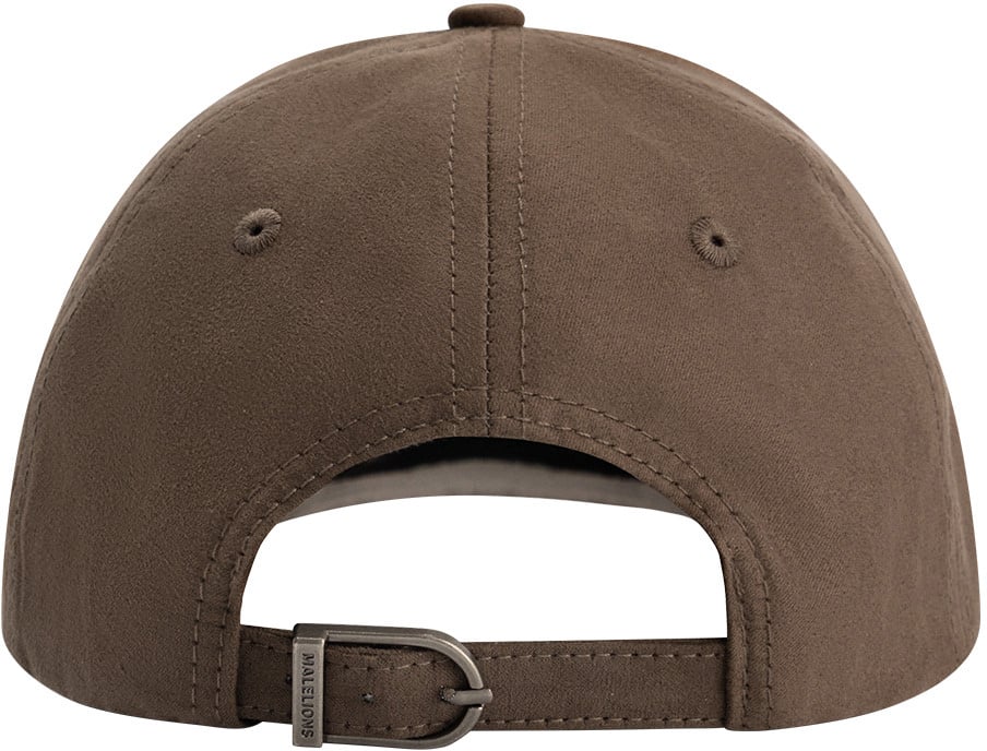 Malelions Men Suede Signature Cap Bruin