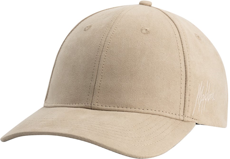 Malelions Malelions Men Suede Signature Cap Taupe