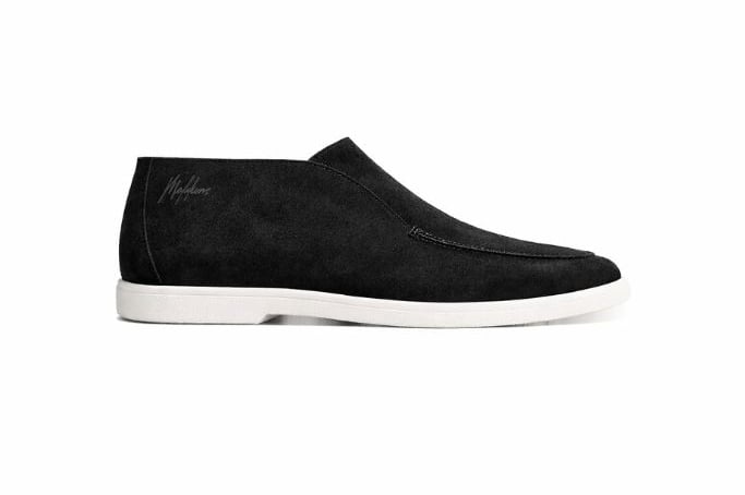 Malelions Malelions Men High Top Signature Loafers Zwart