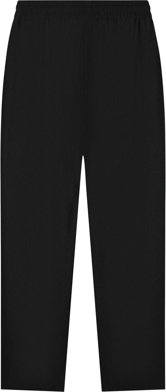 Malelions Emblem Seersucker Pants MMB30026055 Black 49001 Zwart