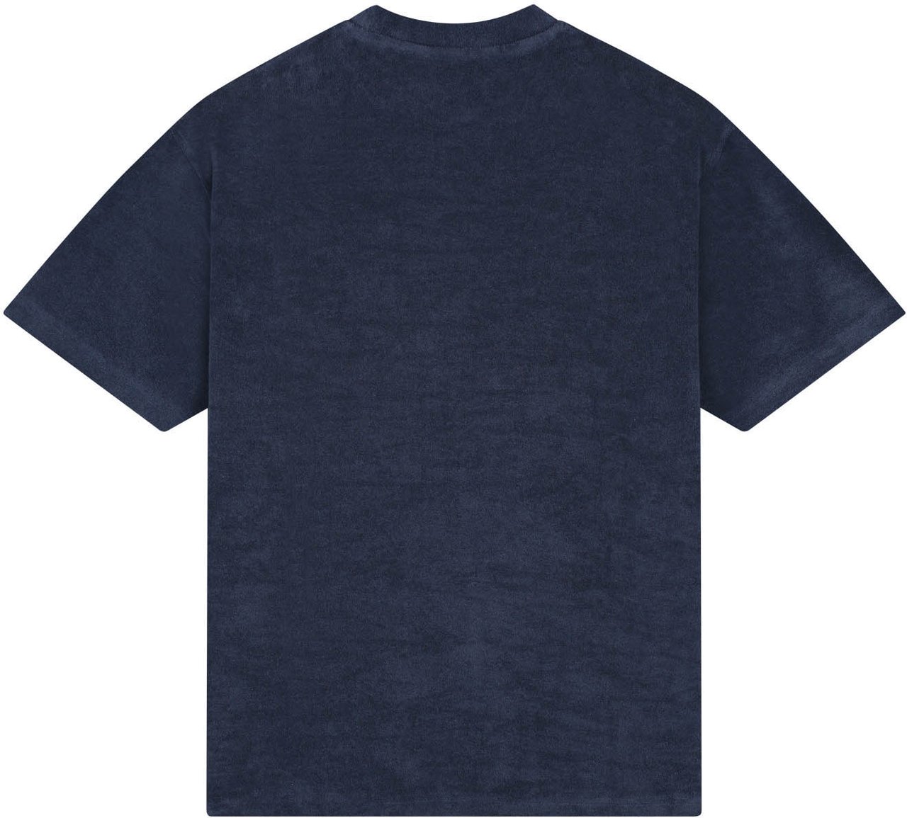 Malelions  Emblem Towelling T-Shirt MMB30026057 Navy 42008 Blauw