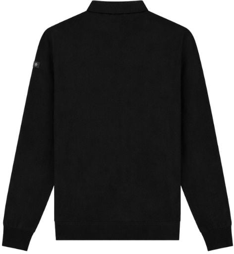Malelions Knitted Zip Cardigan MMD10999007 Black 49001 Zwart