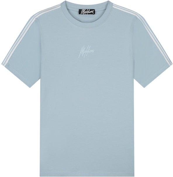 Malelions Malelions Men Studio T-Shirt MMC30026043 Ice Blue 42009 Blauw