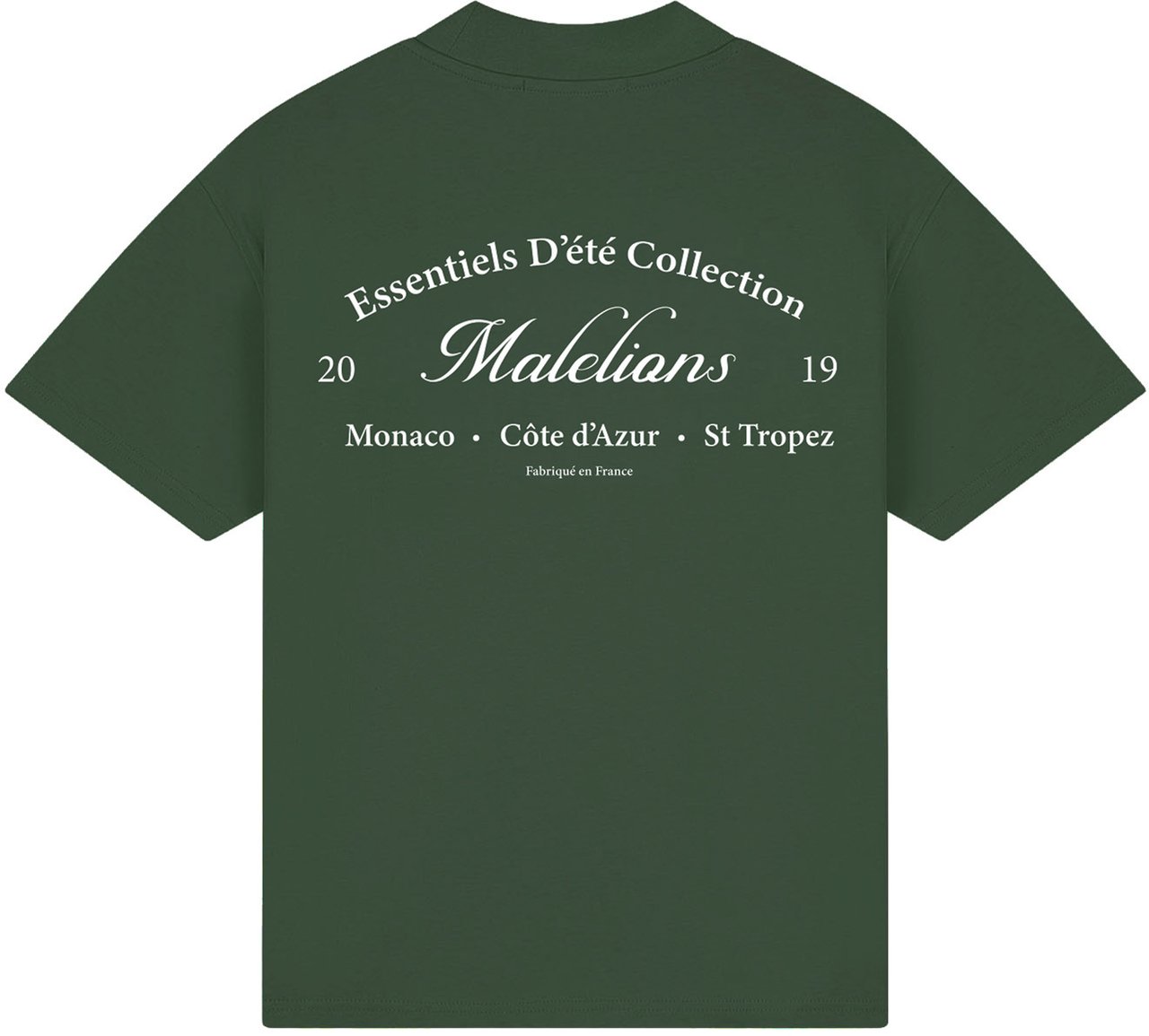 Malelions  Marina T-Shirt MMA40026075 Racing Green 43023 Groen