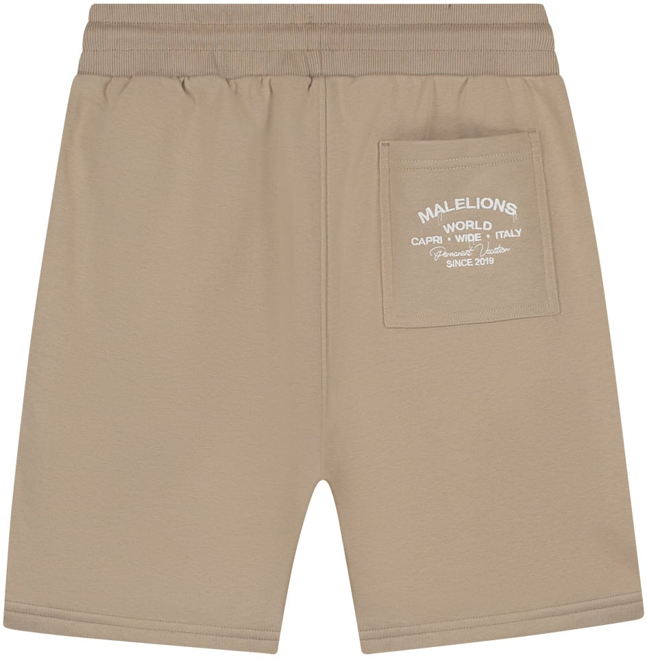 Malelions Permanent Vacation Shorts MMB30026063 Sage Brown 50013 Bruin