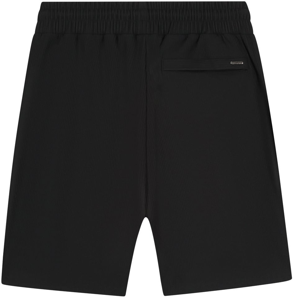 Malelions Ribbed Shorts MMB30026031 Black 49001 Zwart