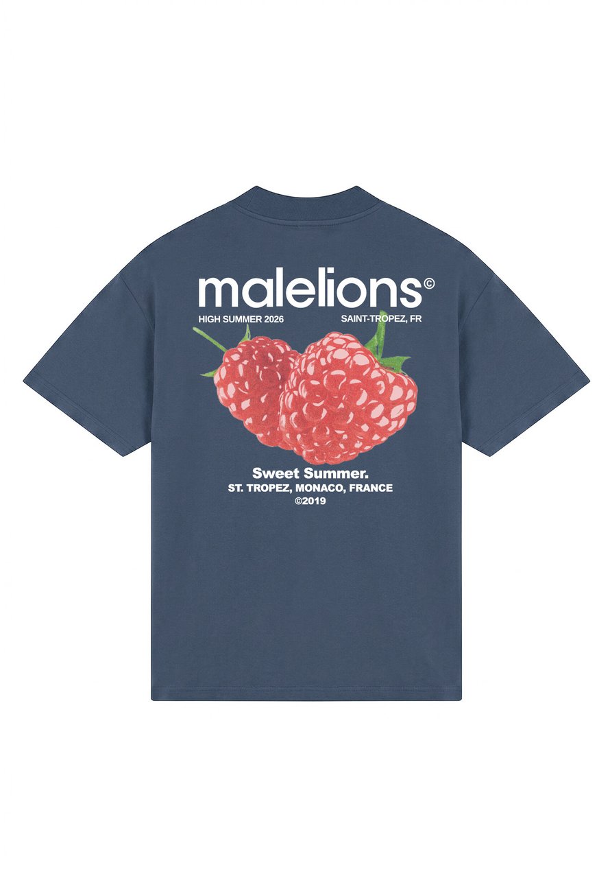 Malelions Sweet Summer T-Shirt MMA40026045 Slate 42018 Divers