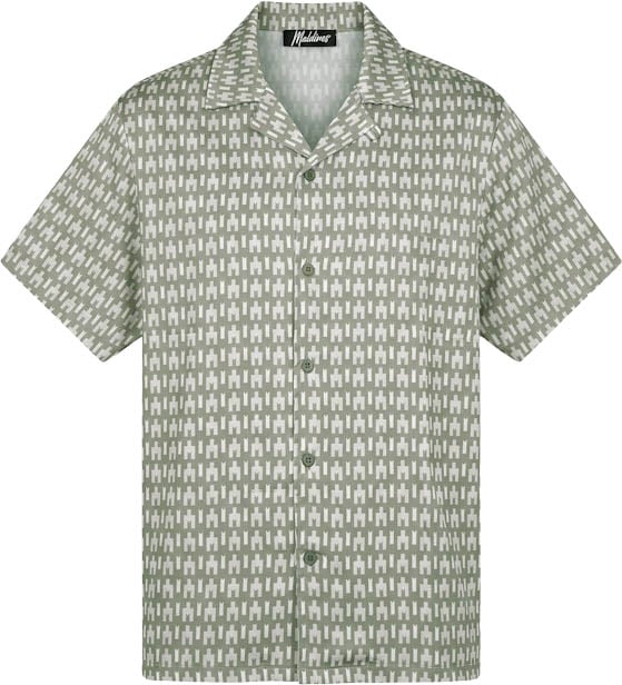 Malelions  Voyage Shirt MMA40026069 Dark Sage 43022 Divers