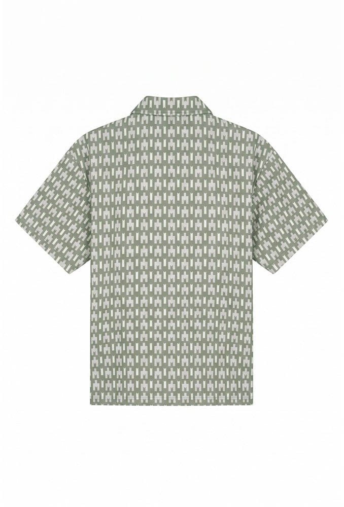 Malelions  Voyage Shirt MMA40026069 Dark Sage 43022 Divers