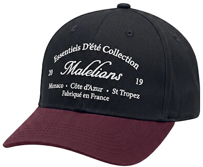 Malelions Marina Baseball Cap Zwart