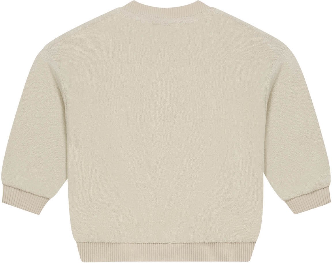 Malelions Malelions Baby Towelling Sweater Beige