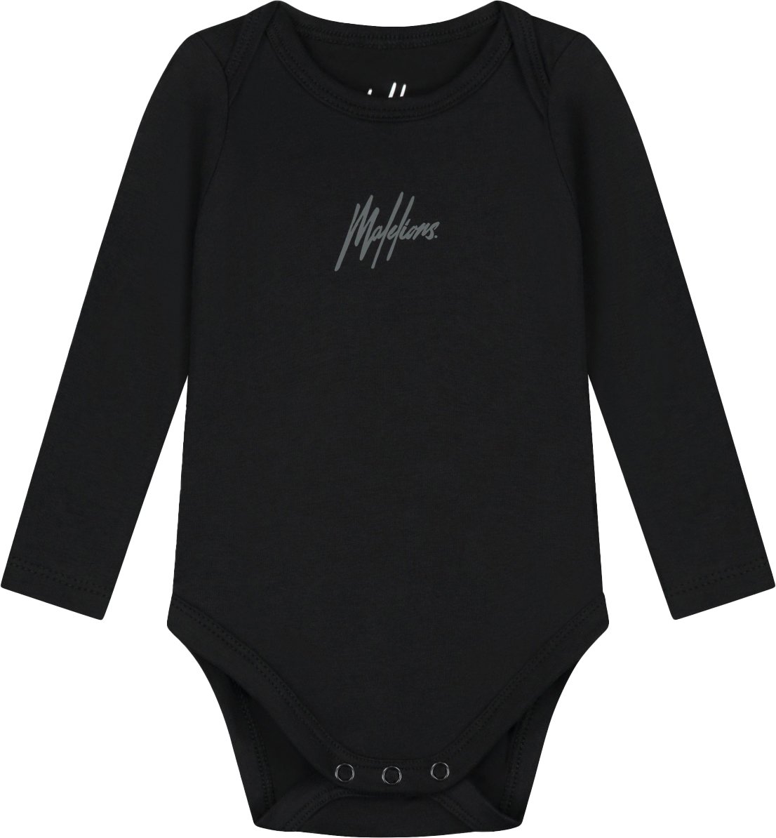 Malelions Malelions Baby Bodysuit Pants Set Zwart
