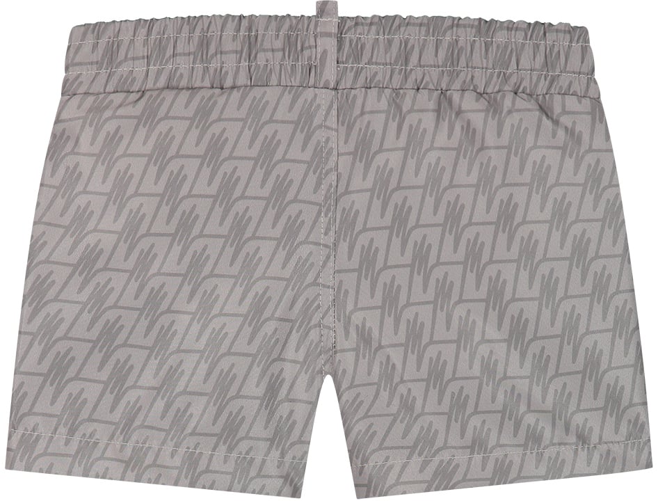 Malelions Malelions Baby Monogram Swim Shorts Taupe