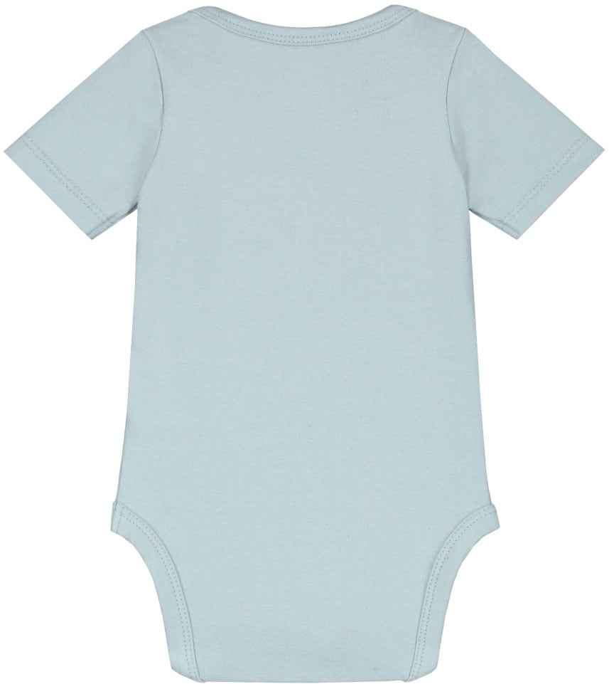 Malelions Malelions Baby Signature Shortsleeve Bodysuit Blauw