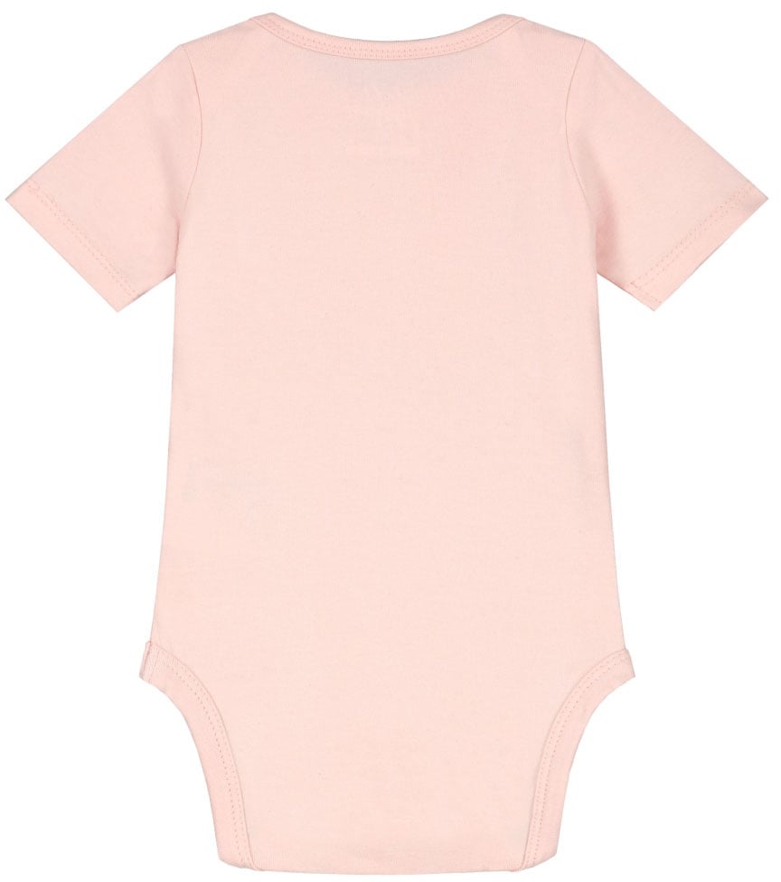 Malelions Malelions Baby Signature Shortsleeve Bodysuit Roze
