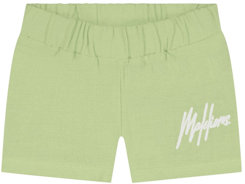 Malelions Malelions Baby Mousseline Shorts Groen