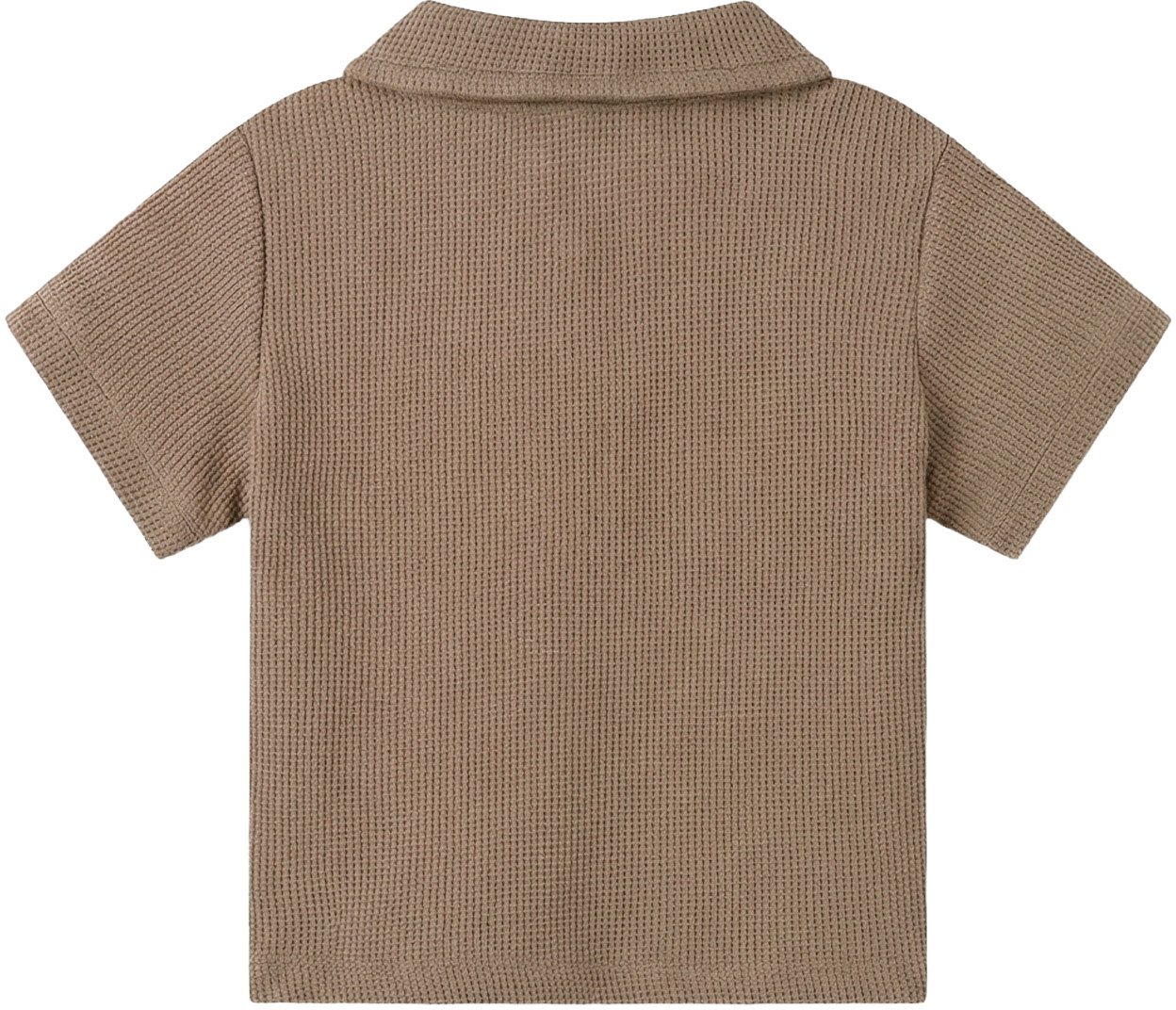 Malelions Malelions Baby Waffle Shirt Bruin