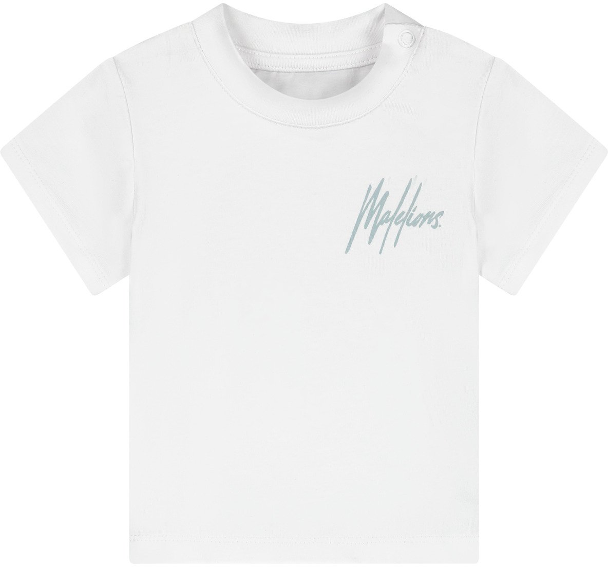 Malelions Malelions Baby Signature T-Shirt Wit