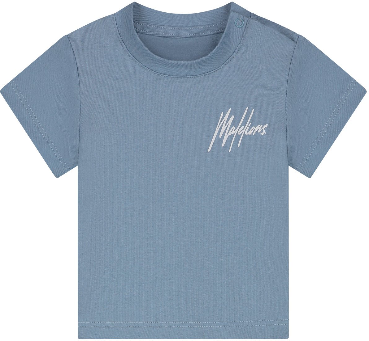 Malelions Malelions Baby Signature T-Shirt Blauw