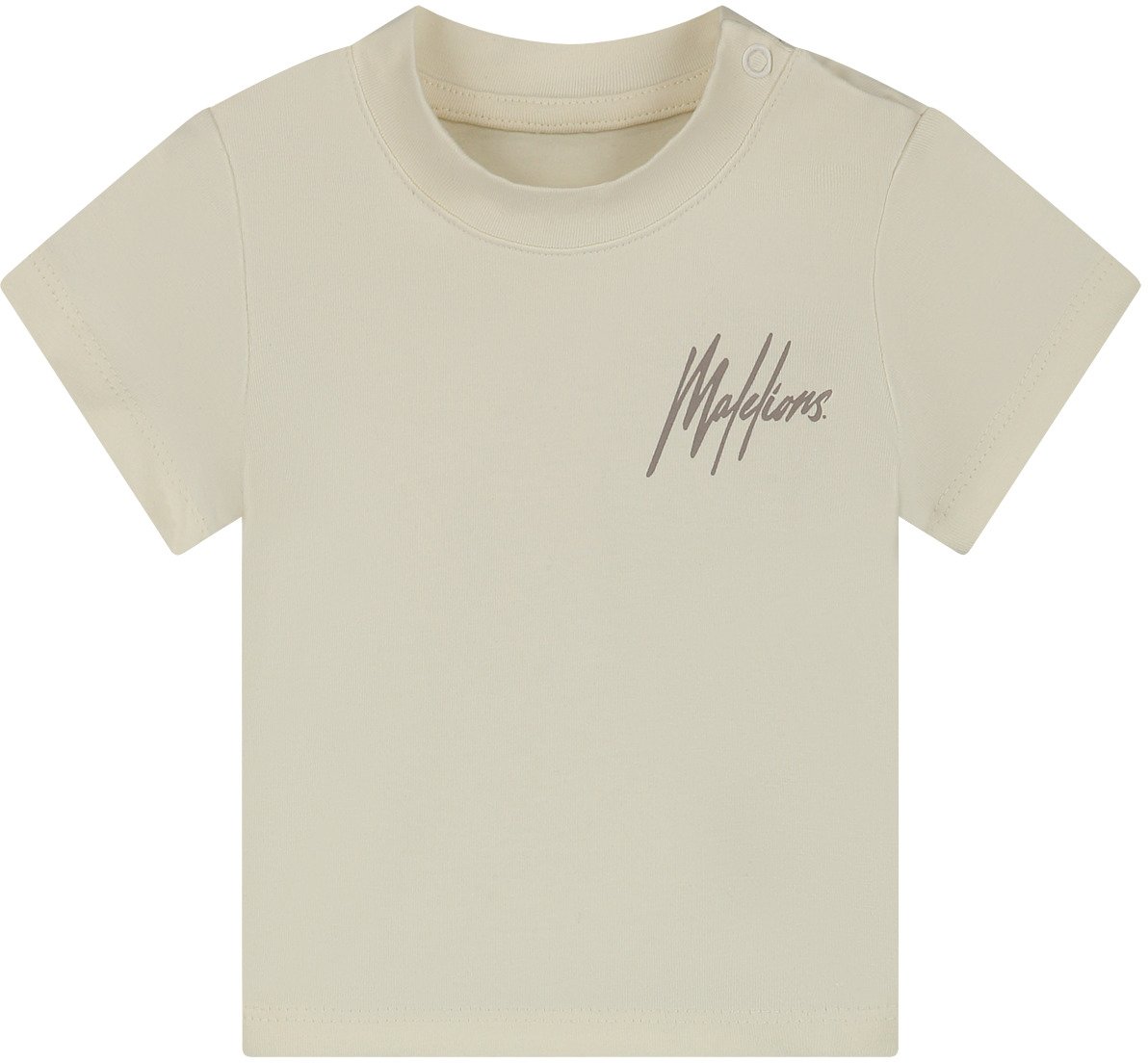 Malelions Malelions Baby Signature T-Shirt Bruin