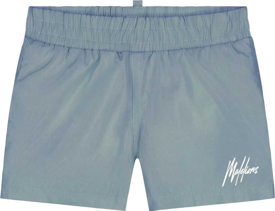 Malelions Baby Signature Swim Shorts Blauw