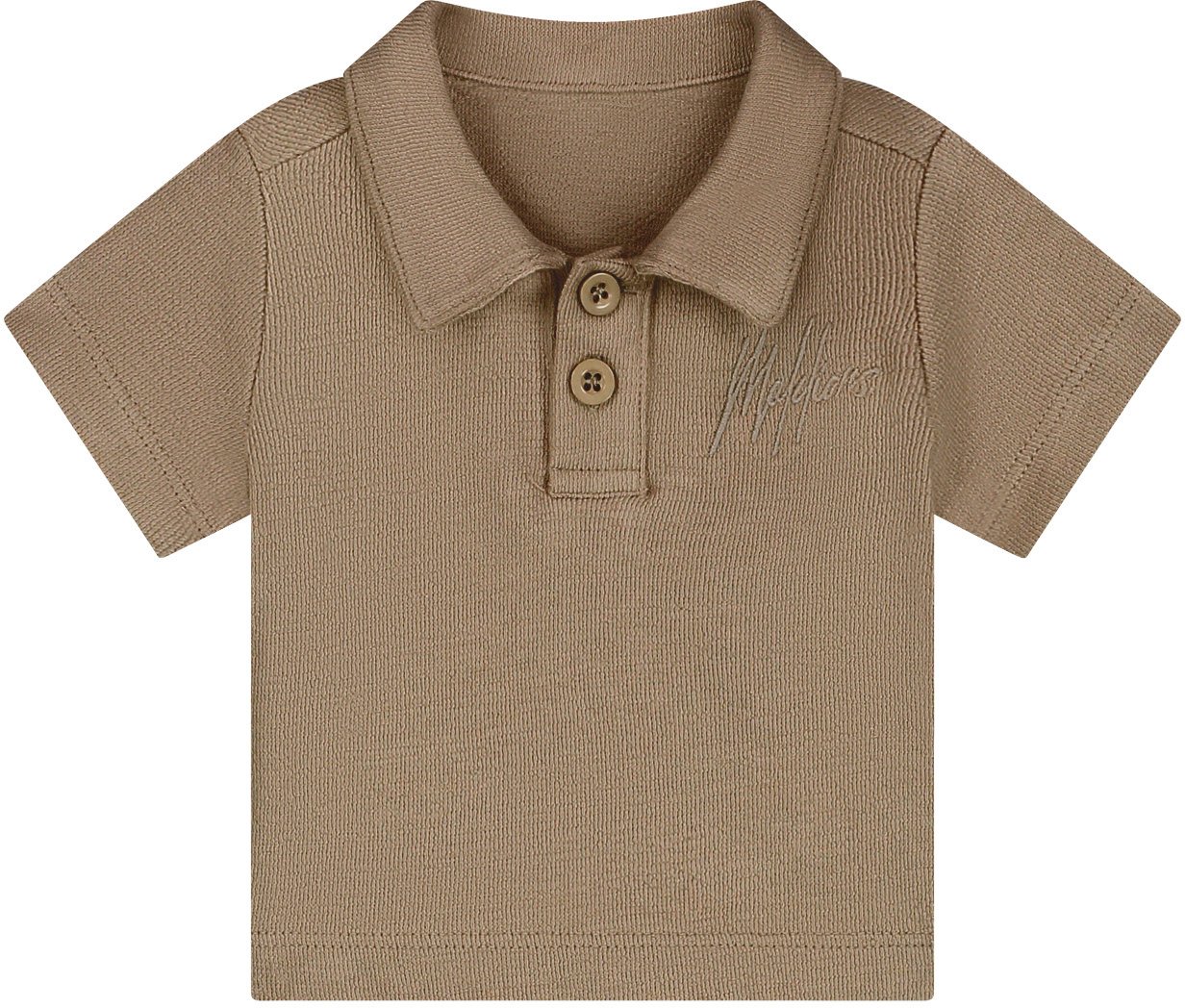 Malelions Malelions Baby Linen Polo Bruin