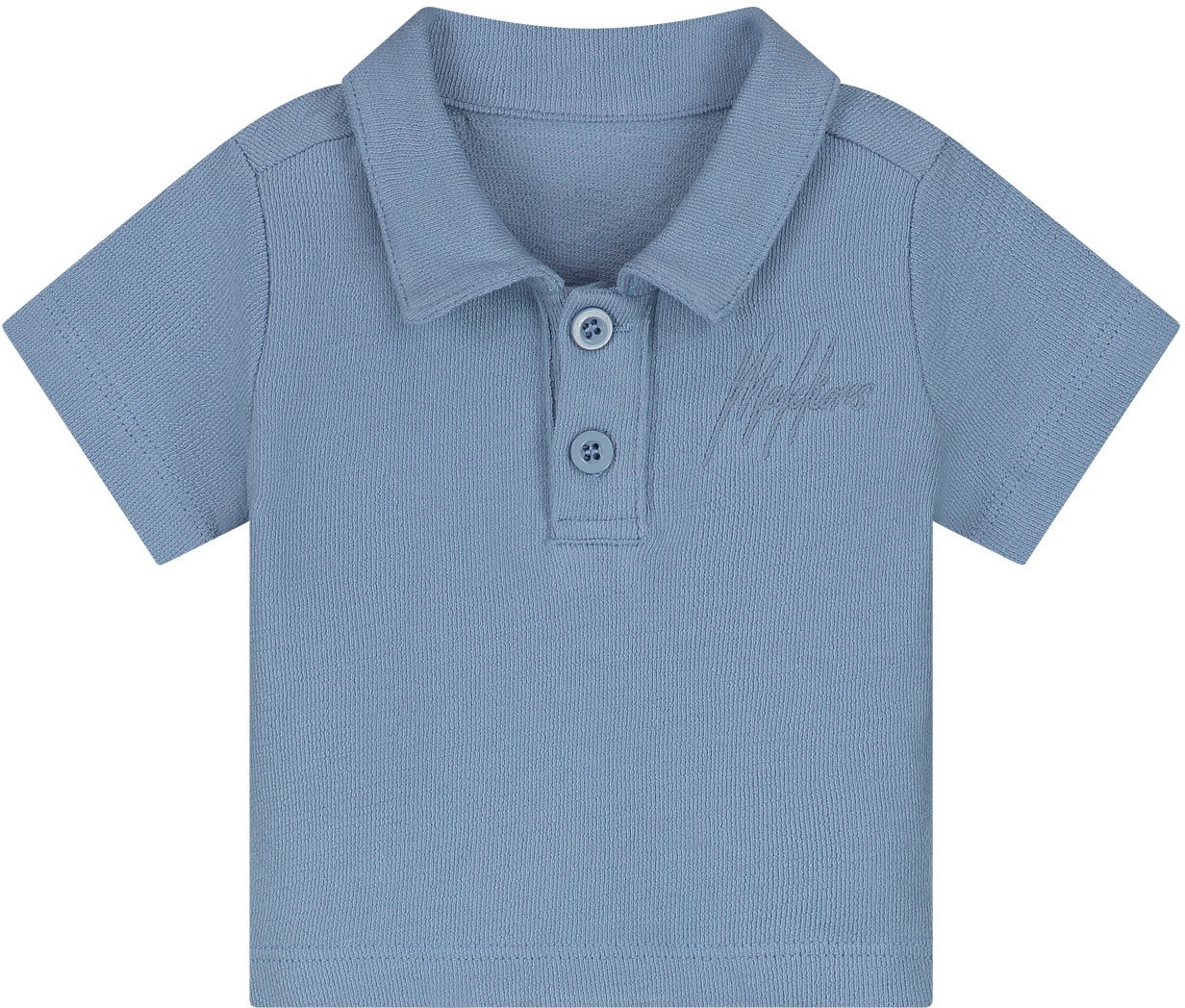Malelions Malelions Baby Linen Polo Blauw