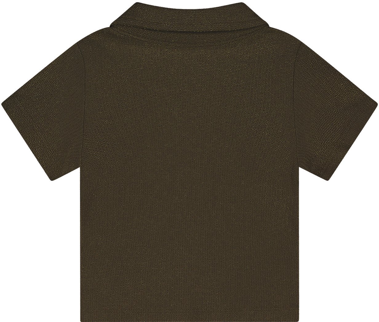 Malelions Malelions Baby Bouclé Signature Shirt Bruin
