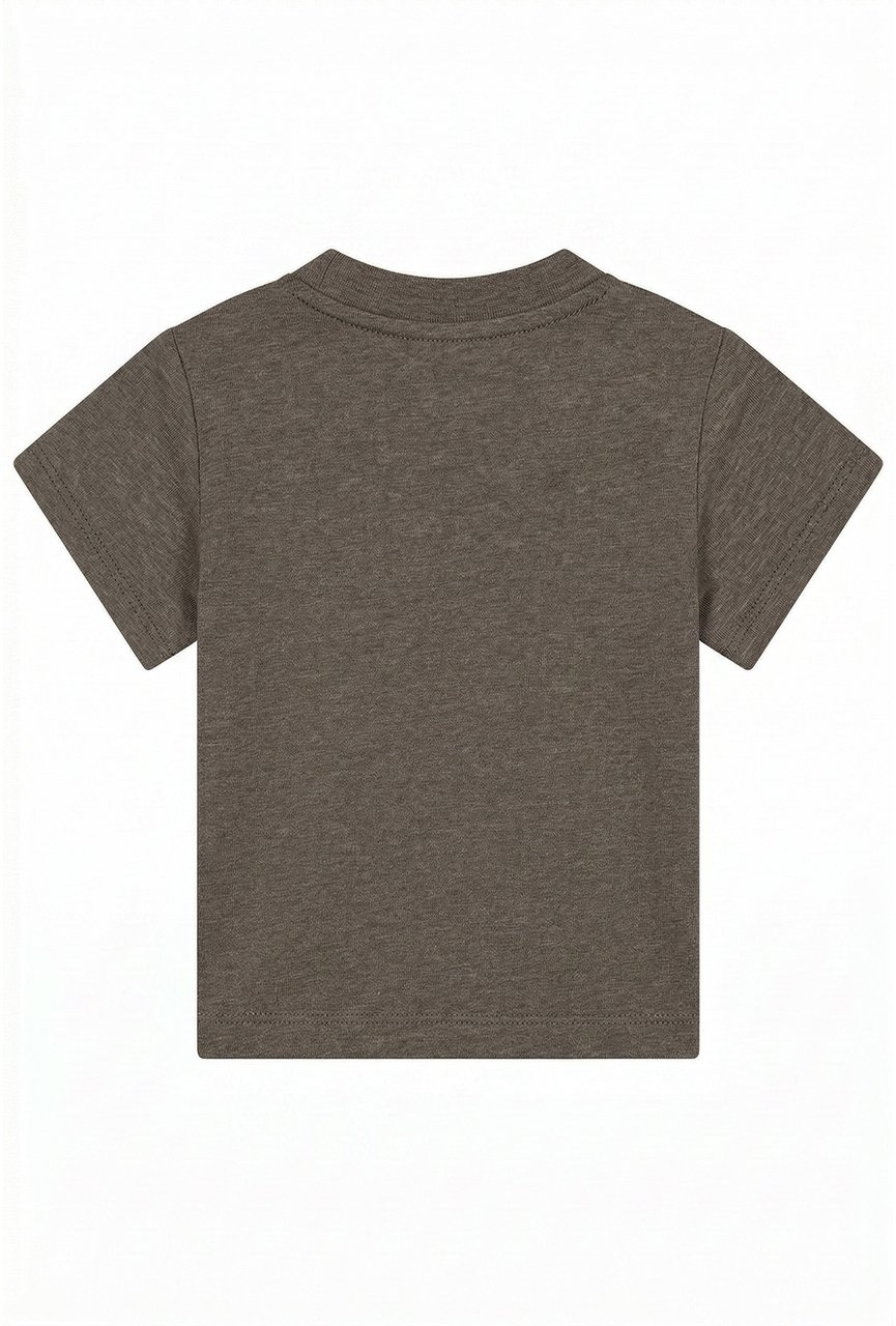 Malelions Malelions Baby Signature Melange T-Shirt Bruin