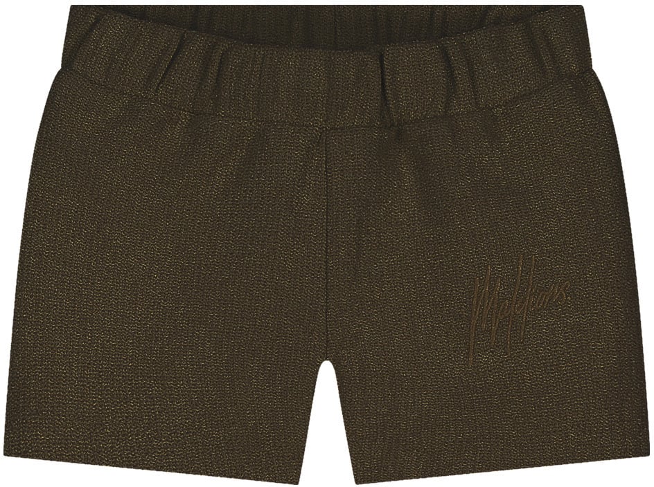 Malelions Malelions Baby Bouclé Signature Shorts Bruin