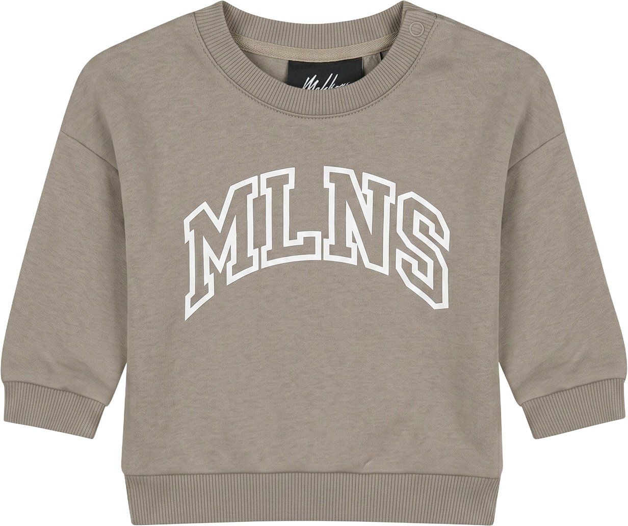 Malelions Baby College Sweater Groen