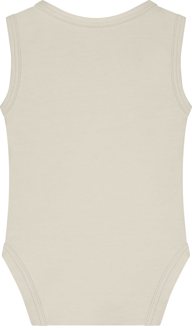 Malelions Malelions Baby Signature Bodysuit Beige