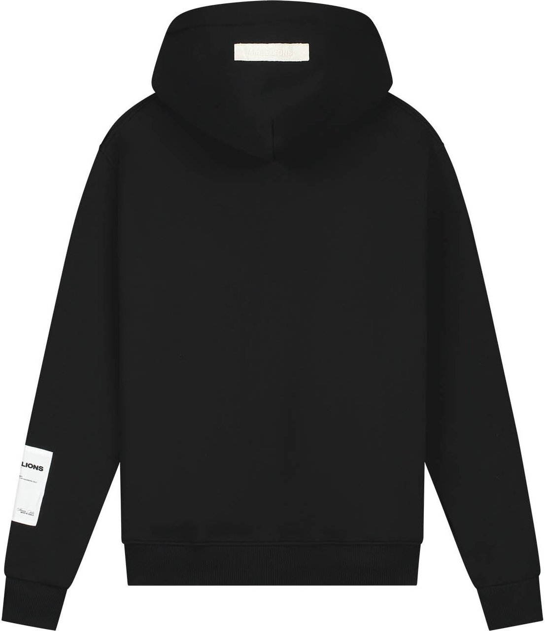 Malelions Malelions Women Label Hoodie Zwart