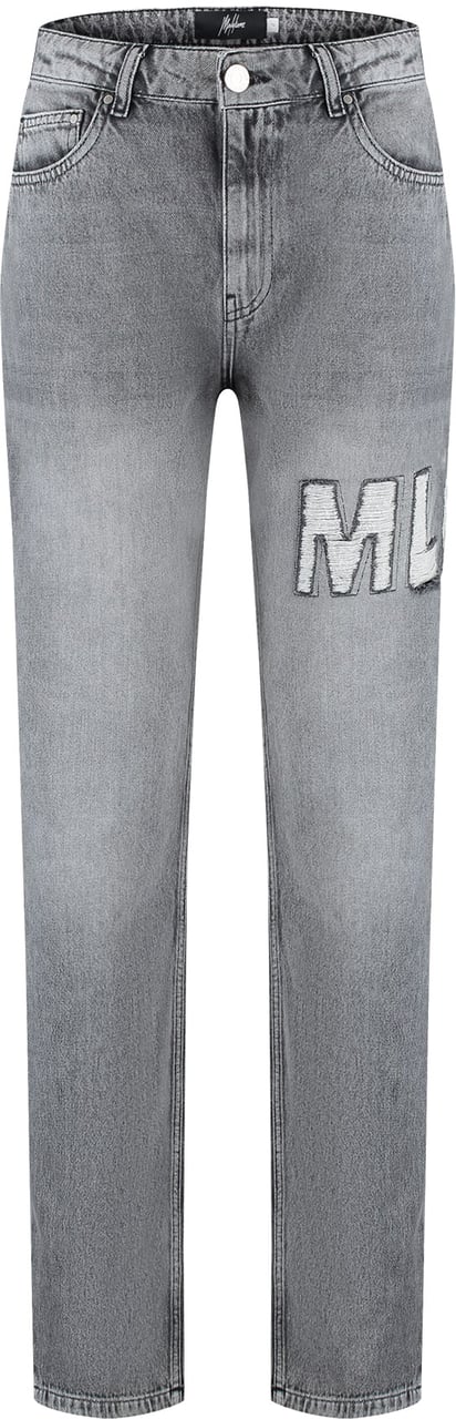 Malelions Malelions Women Ripped Jeans Grijs