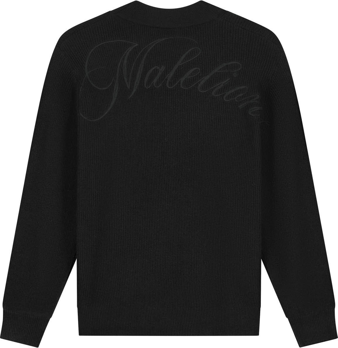 Malelions Malelions Women Oversized Knit Sweater Zwart