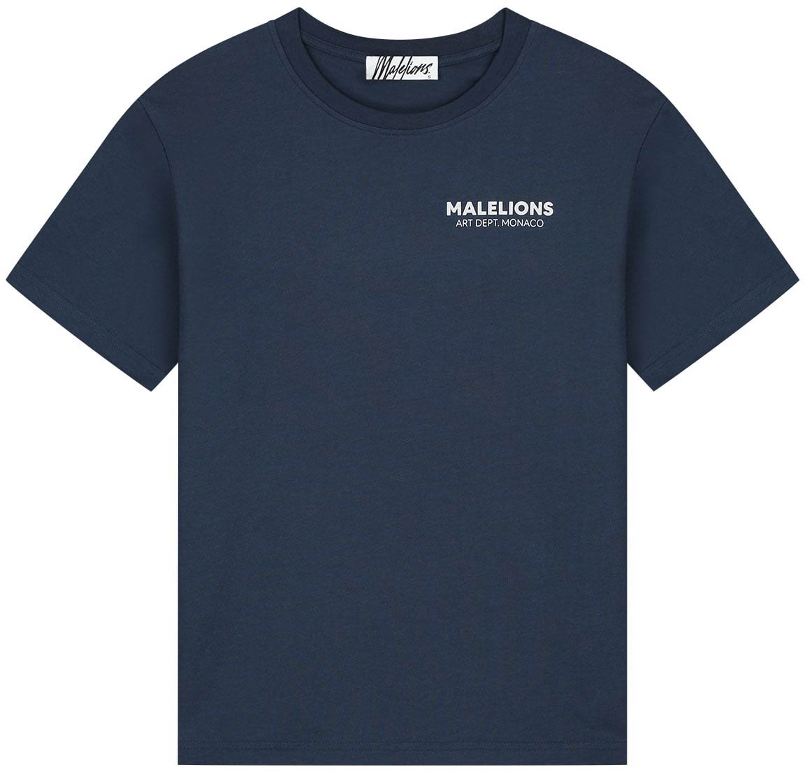 Malelions Malelions Women Rhinestone T-Shirt Blauw